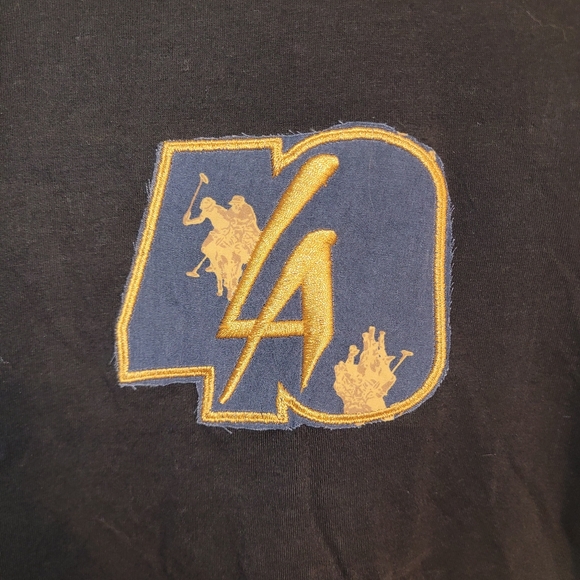 LA40 Custom Designer shirt - assassin Polo patch materials , talula shirt Small - Picture 4 of 7